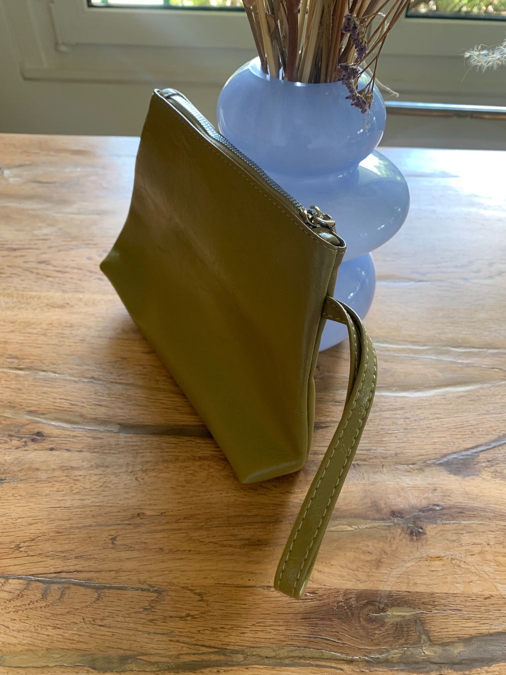 Kosmetikkoffer: Pochette simili cuir kaki – Gebraucht aus Genève von sanchka0 1