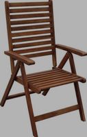 Klappstuhl Holz, 5 Pos Neu und Originalverpackt