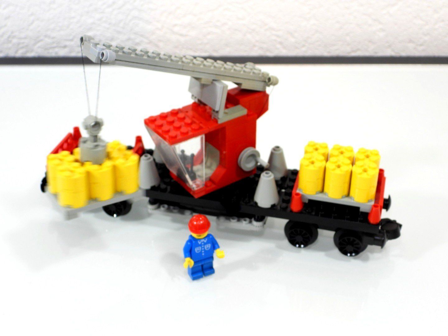 Lego Kit di costruzioni: LEGO 12 VOLT EISENBAHN 7817 KRAN WAGON – Usato da Turbenthal venduto da Ddanuh 4