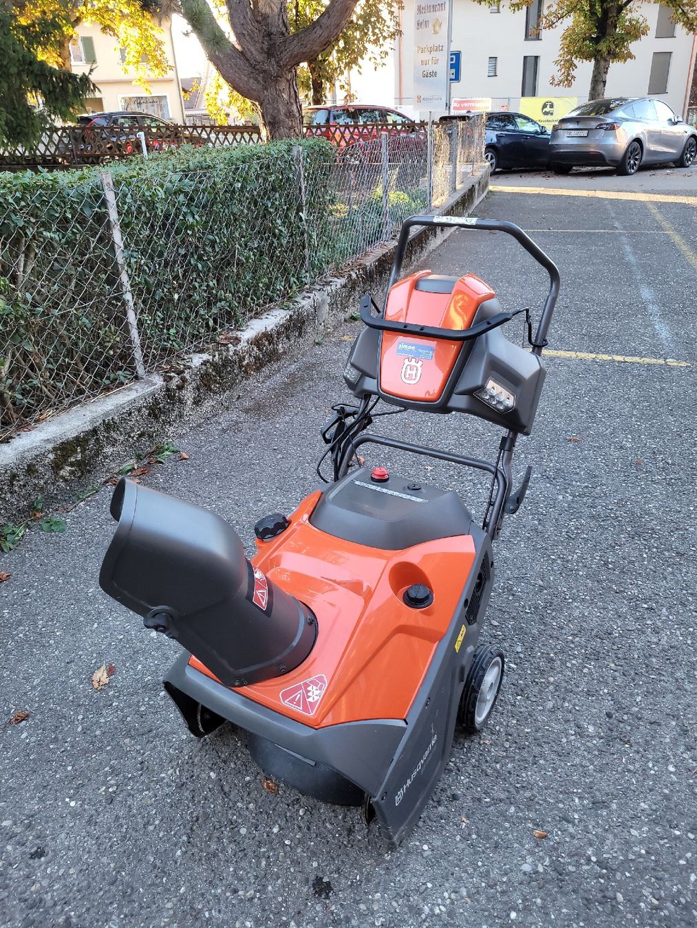 Husqvarna Schneeräumung: Schneefräse ohne Antrieb – Gebraucht aus Breitenbach von Stony81 1