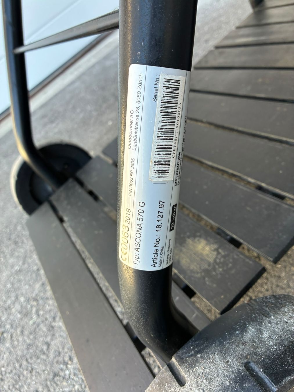 Griglie: Outdoor Chef Ascona 570 G – Usato da Aadorf venduto da JFPS 7