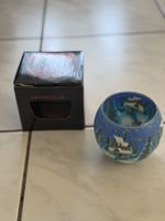 Leuchtglas Winter Village Candle Holder New