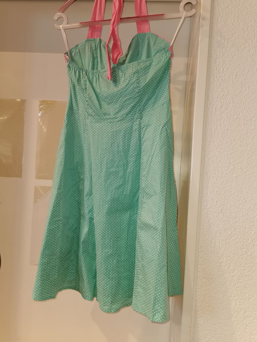 Vestiti: Rockabilly Kleid Grösse S mint/rosa – Usato da Zeglingen venduto da Vanillacoke 5