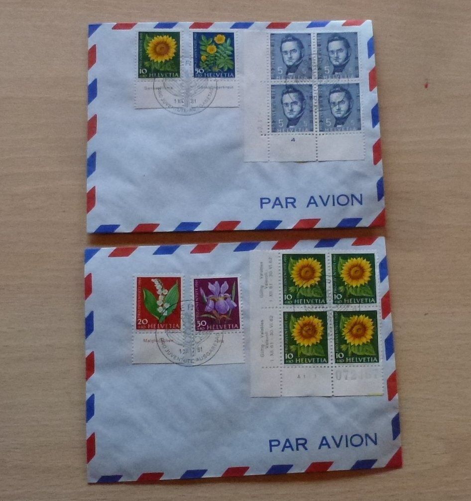 Alle Briefmarken: Lot ++ 5 Briefe Pro Juventute 1961 – Gebraucht aus Walkringen von Casablanca777 1