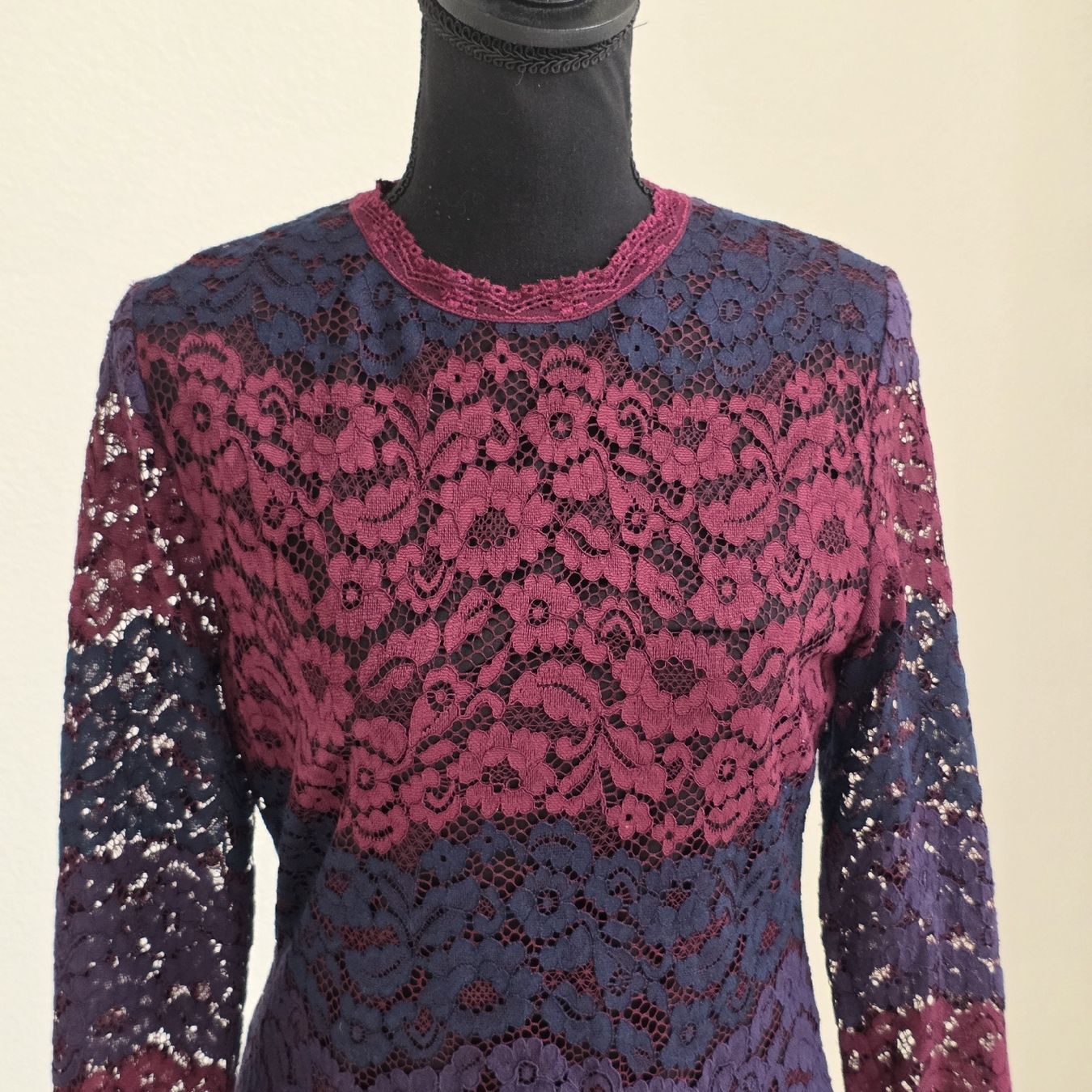 Vestiti:  Abendkleid mit Spitze Gr. 38  – Nuovo (secondo la descrizione) da Rheinsulz venduto da Gilea 1