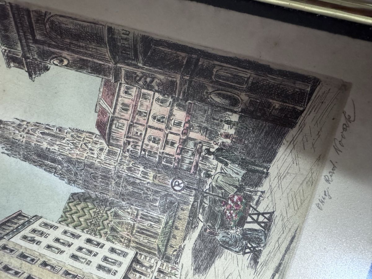 Tableaux: Gemälde Stephansdom Wien mit Rahmen signiert  – D'occasion à Winterthur par Zahir02 1