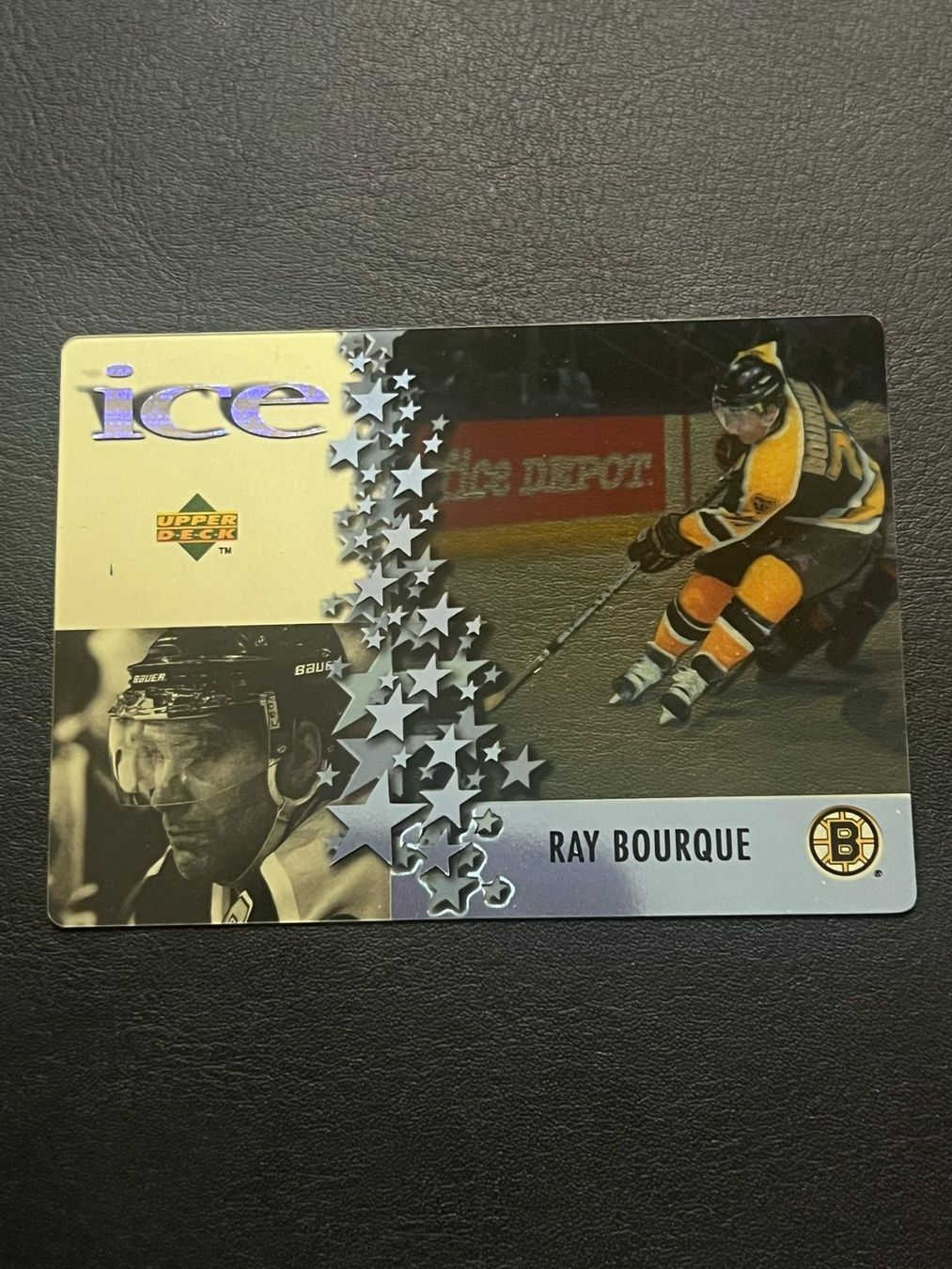 NHL Carte collezionabili: Ray Bourque 1997 ICE Boston Bruins – Nuovo (secondo la descrizione) da Möhlin venduto da SwissHockeyCards