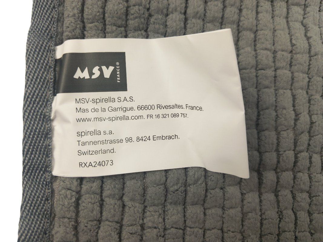 Tappeti: MSV Chenille Badeteppich (40 x 60cm) – Nuovo (secondo la descrizione) da Hünenberg venduto da Restwert_Zug 3