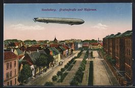 Rendsburg, Grafenstrasse und Kasernen, L