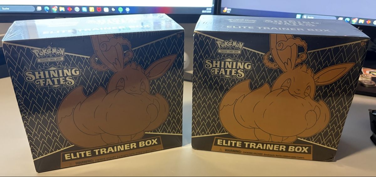 Pokémon Sammelbilder & Trading cards: Shining Fates Elite Trainer Box 2 Stk Eng – Neu (gemäss Beschreibung) aus Bern von Diego-maradona