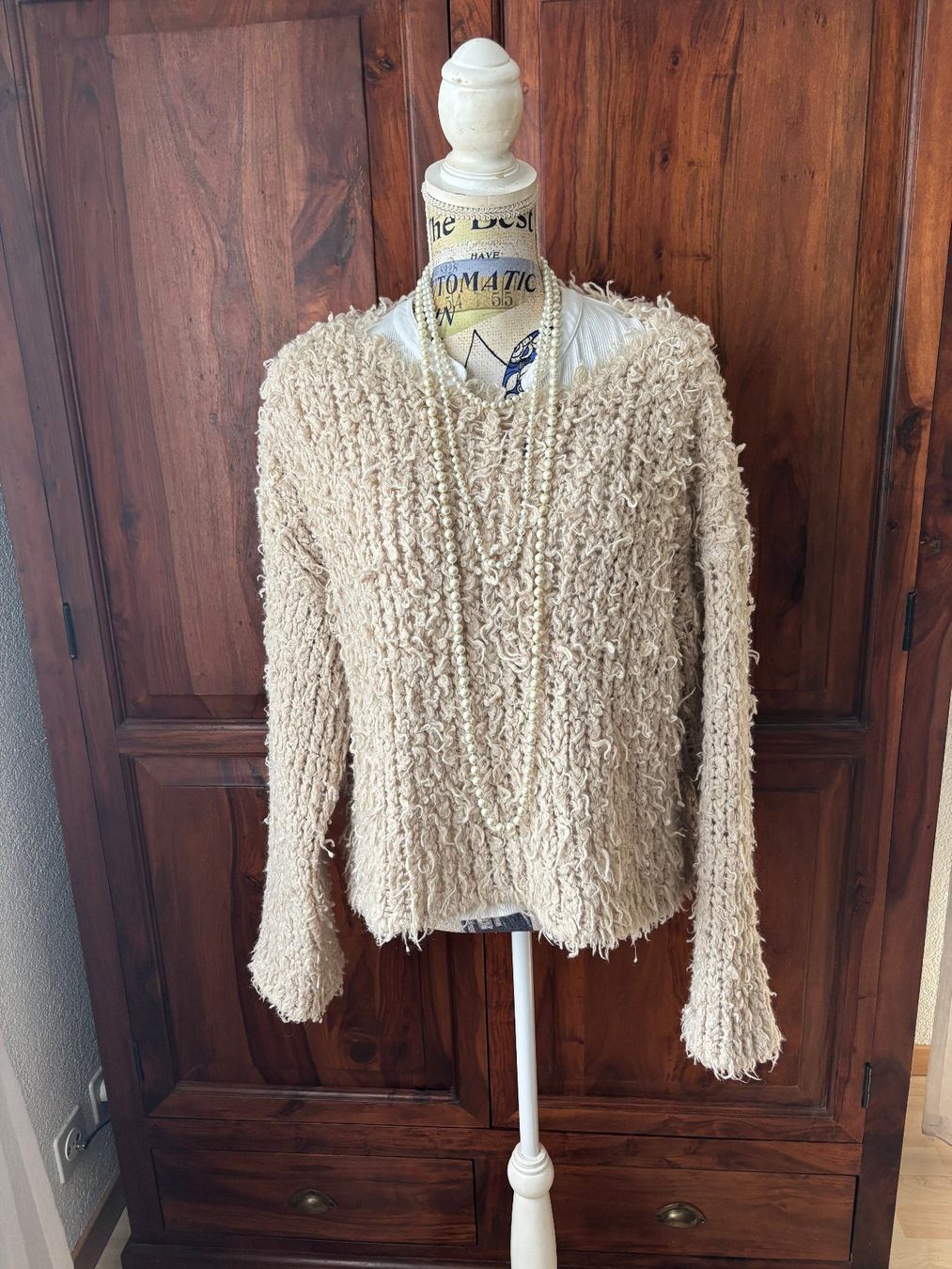Maglioni & Felpe: RISSKIO Made in Italy Pullover beige – Usato da Merishausen venduto da yourdream