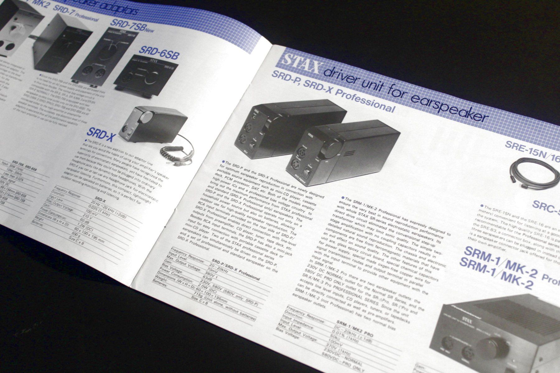 Stax Kopfhörer: Original Katalog STAX, Komplettprogramm, um 1979 – Gebraucht aus Bern von Vitaneuf 1