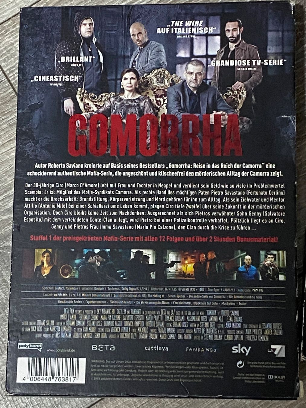 Alle DVDs: Gomorrha 9x – Gebraucht aus Muri b. Bern von AdidasCollector 1