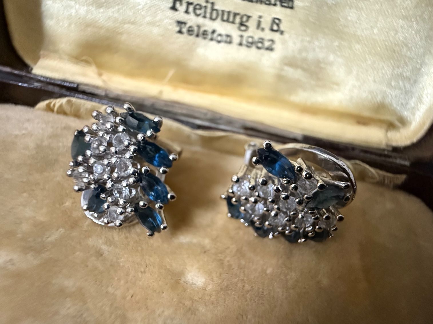 Orecchini pendenti & Orecchini a lobo: Vintage Silber Ohrclips 800 – Usato da Spiegel b. Bern venduto da Rogger72