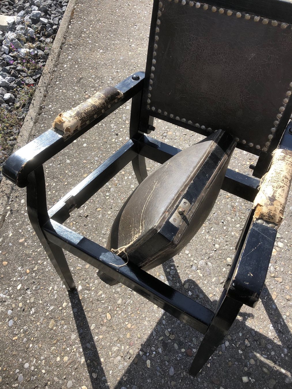 Stühle: Antiker Friseur-Stuhl Industrial Design – Gebraucht aus Laufenburg von industrial-silence 7