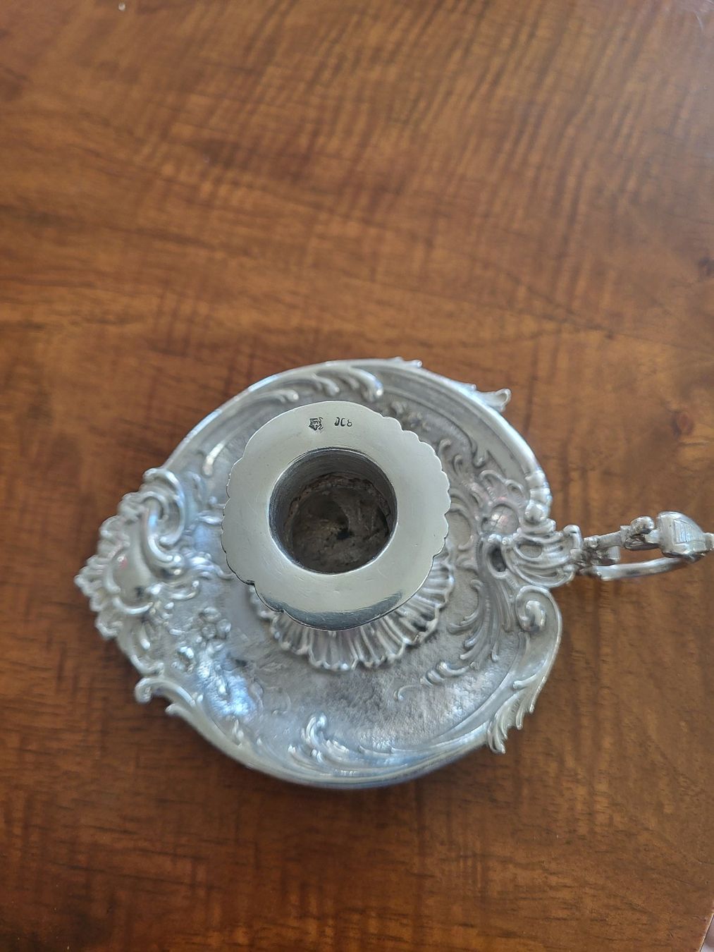 Portacandele: Kerzenhalter 800er Silber – Usato da Schaffhausen venduto da Bobi013 2