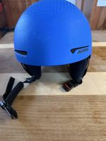 Blauer Alpina ZUPO Skihelm für Kinder  Grösse 5155 cm