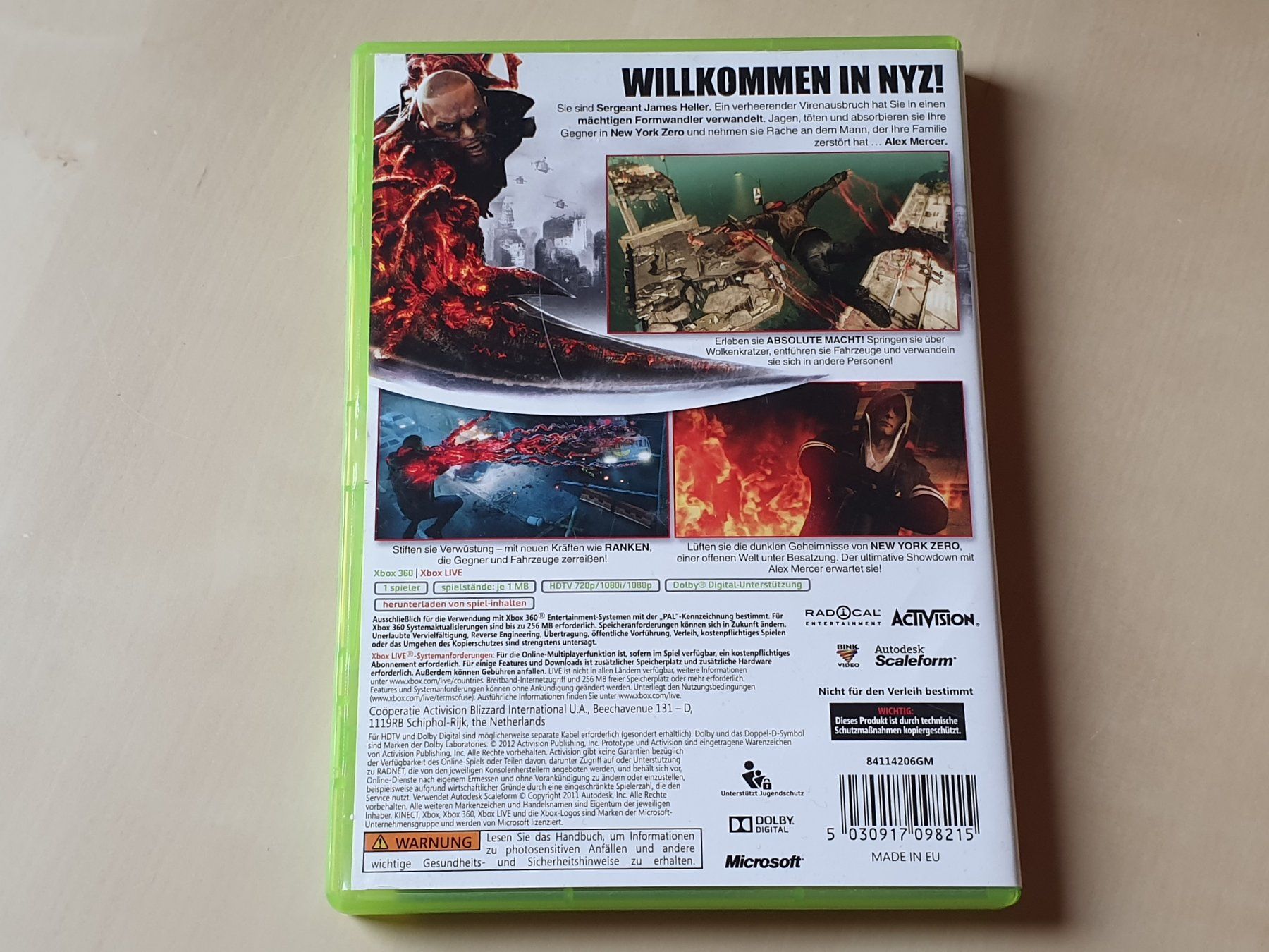 Microsoft Giochi: Prototype 2 – Usato da Stansstad venduto da collectorsshop 1