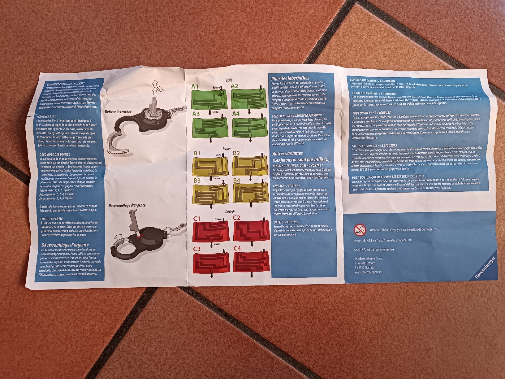 Ravensburger Giochi: Jeu de société "Break Free" Ravensburger complet – Usato da Bevaix venduto da dusspe 3