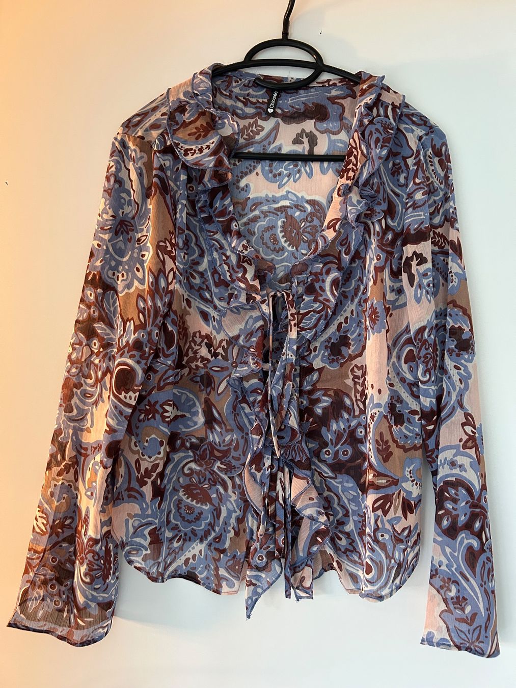 Camicette: Lot de deux blouses semi-transparente – Usato da Courrendlin venduto da loko2910 4
