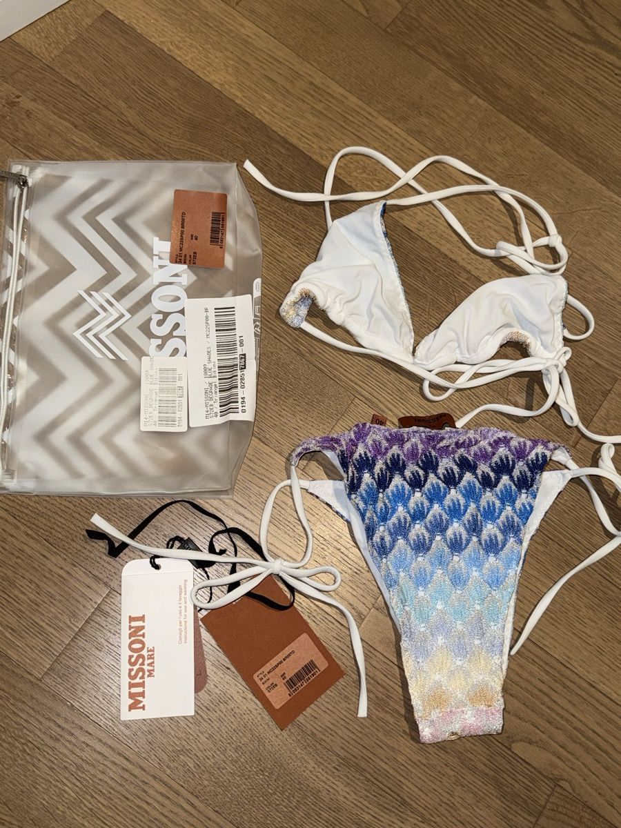 Missoni Costumi da bagno & Bikini: Missoni Bikini Grösse 40IT / 36 neuw. – Nuovo (secondo la descrizione) da Ottenbach venduto da Suni_82 2