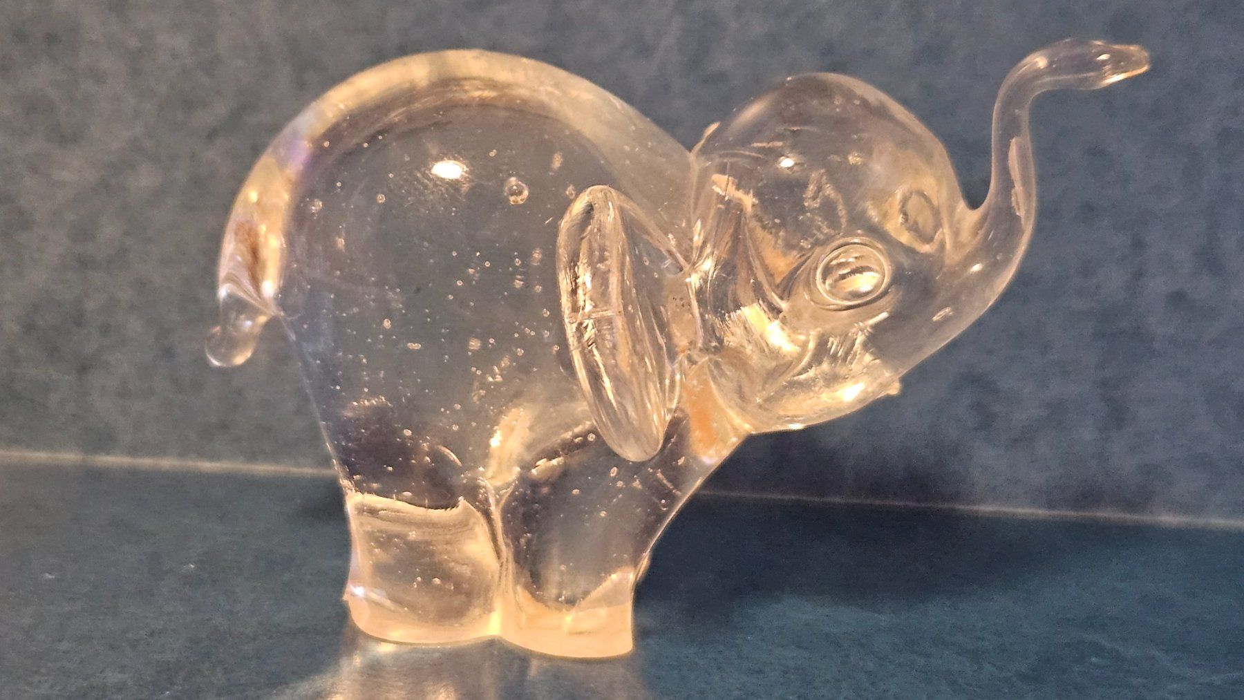 Figuren: Glas Elefant, kleiner Elefant – Gebraucht aus Jona von ASMARADO 3