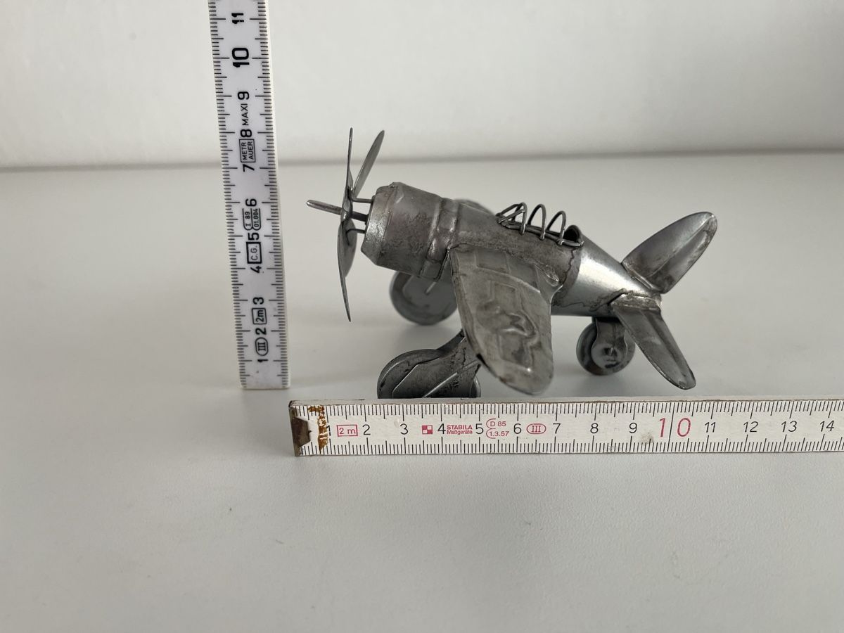 Kit di modellismo & Modellini statici: Flugzeug Modell aus Metallblech – Usato da Wetzikon ZH venduto da seli03 9