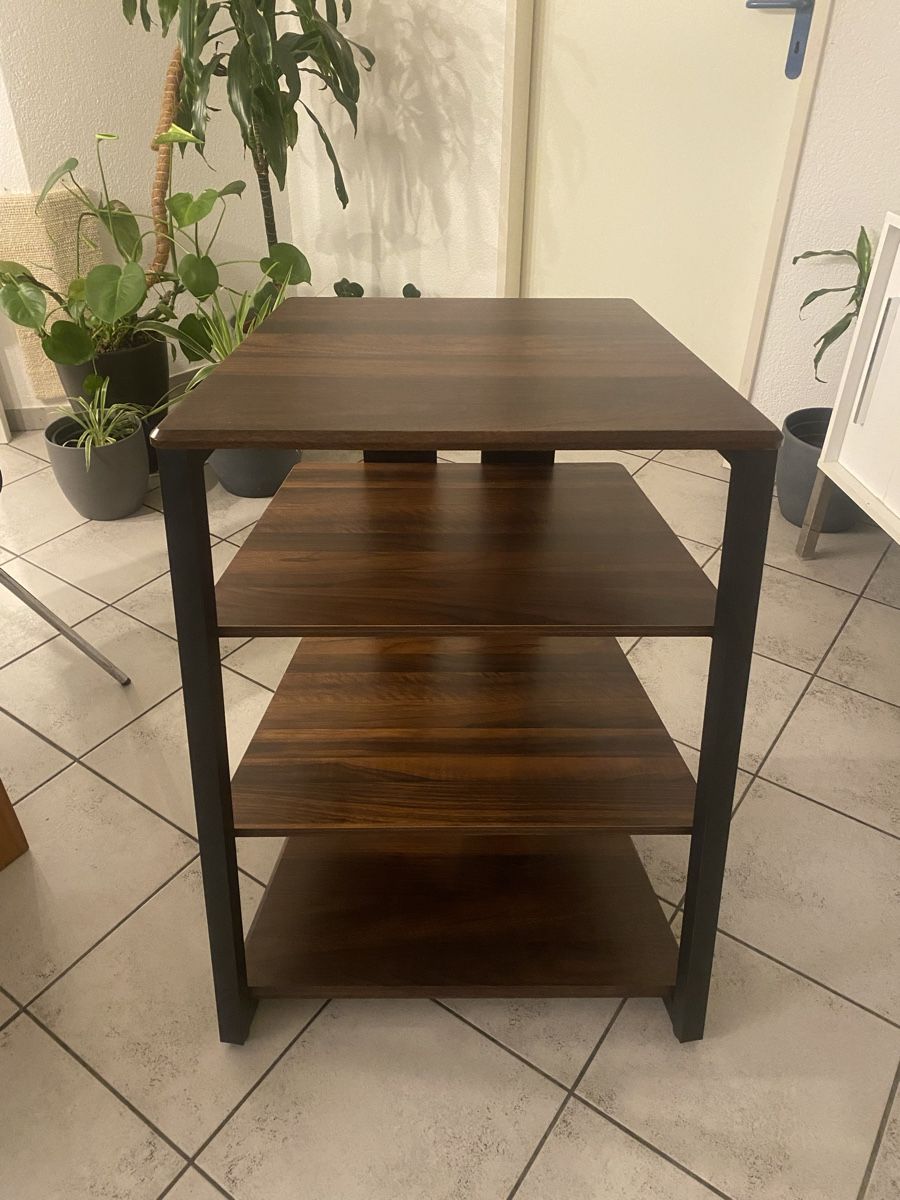 Wandhalterungen: HiFi Rack / Regal aus Holz – Neu (gemäss Beschreibung) aus Binningen von