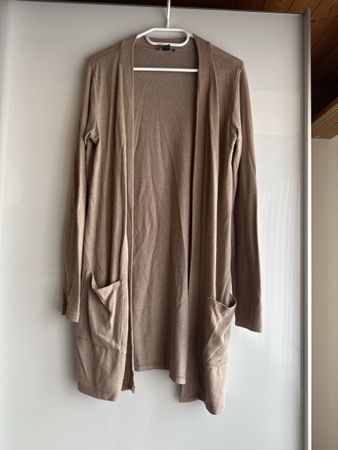 Amisu Cardigan beige Grösse S Strickjacke