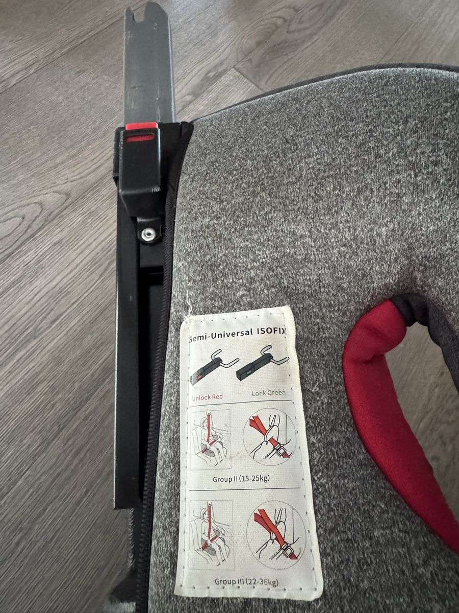Seggiolini per auto: Kindersitz 15-36kg graumeliert – Usato da Jona venduto da everiba 1