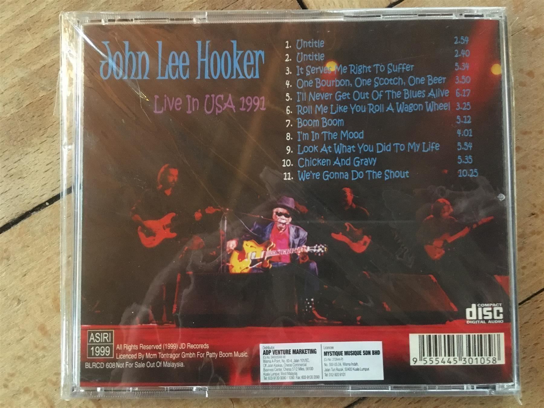 CD: John Lee Hooker Live in USA megarar! – Usato da Luzern venduto da Needful_Things 1