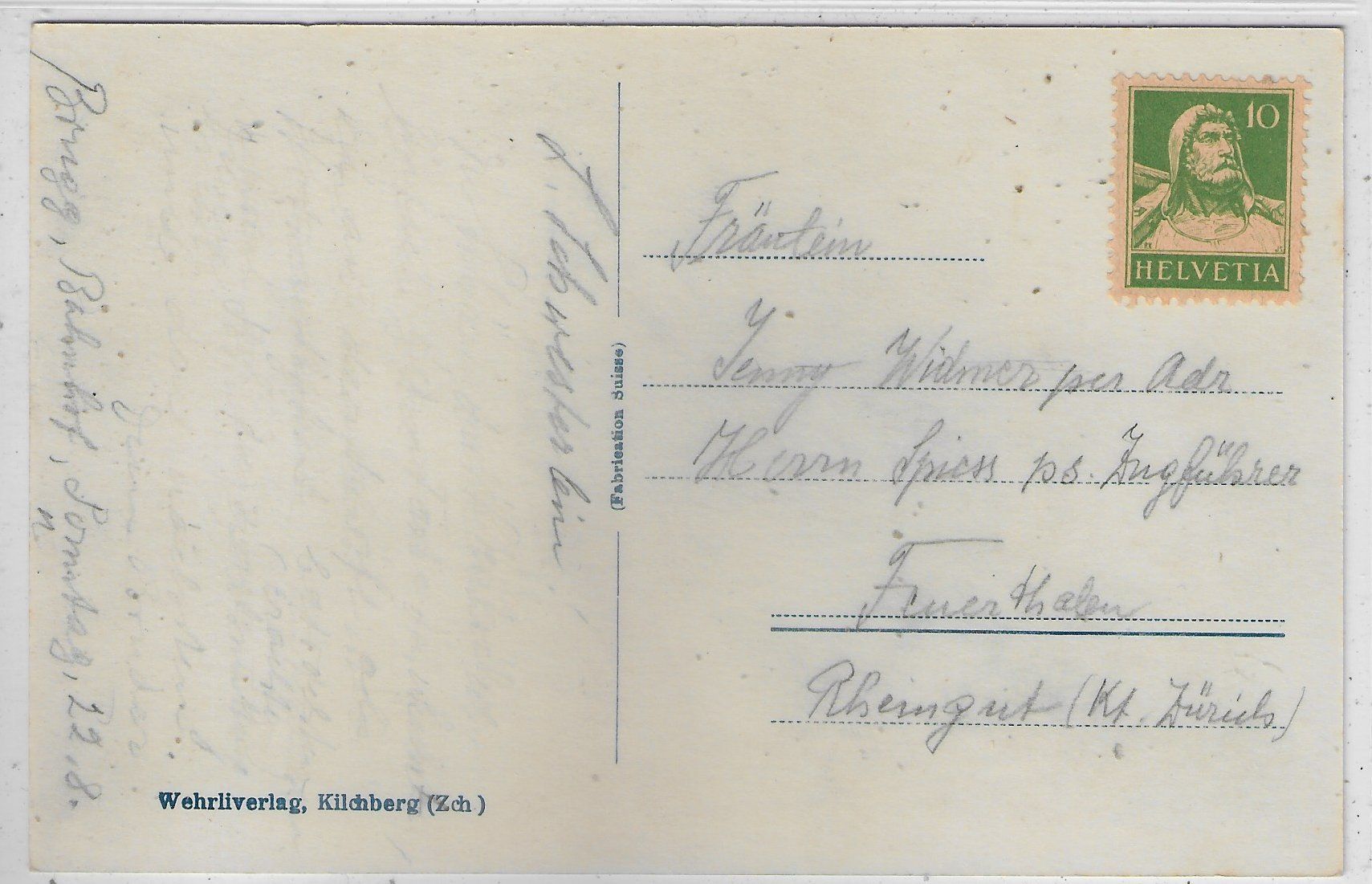 Cartes postales: Brugg  - Generalansicht – D'occasion à Ettingen par Kartenplanet 1