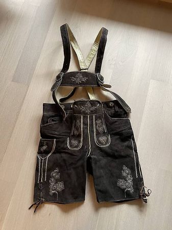 Lederhose / Trachtenhose, Marke Fuchs, Gr. 44