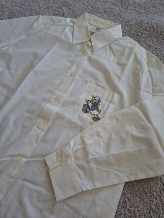 Chemise Donald Duck Disney 1990 taille 44