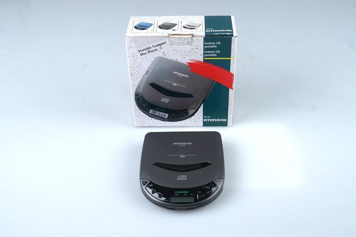 Lettore multimediale portatile: Discman CD-50 von Intersound – Usato da Rüti ZH venduto da Restwert_Rueti_ZH