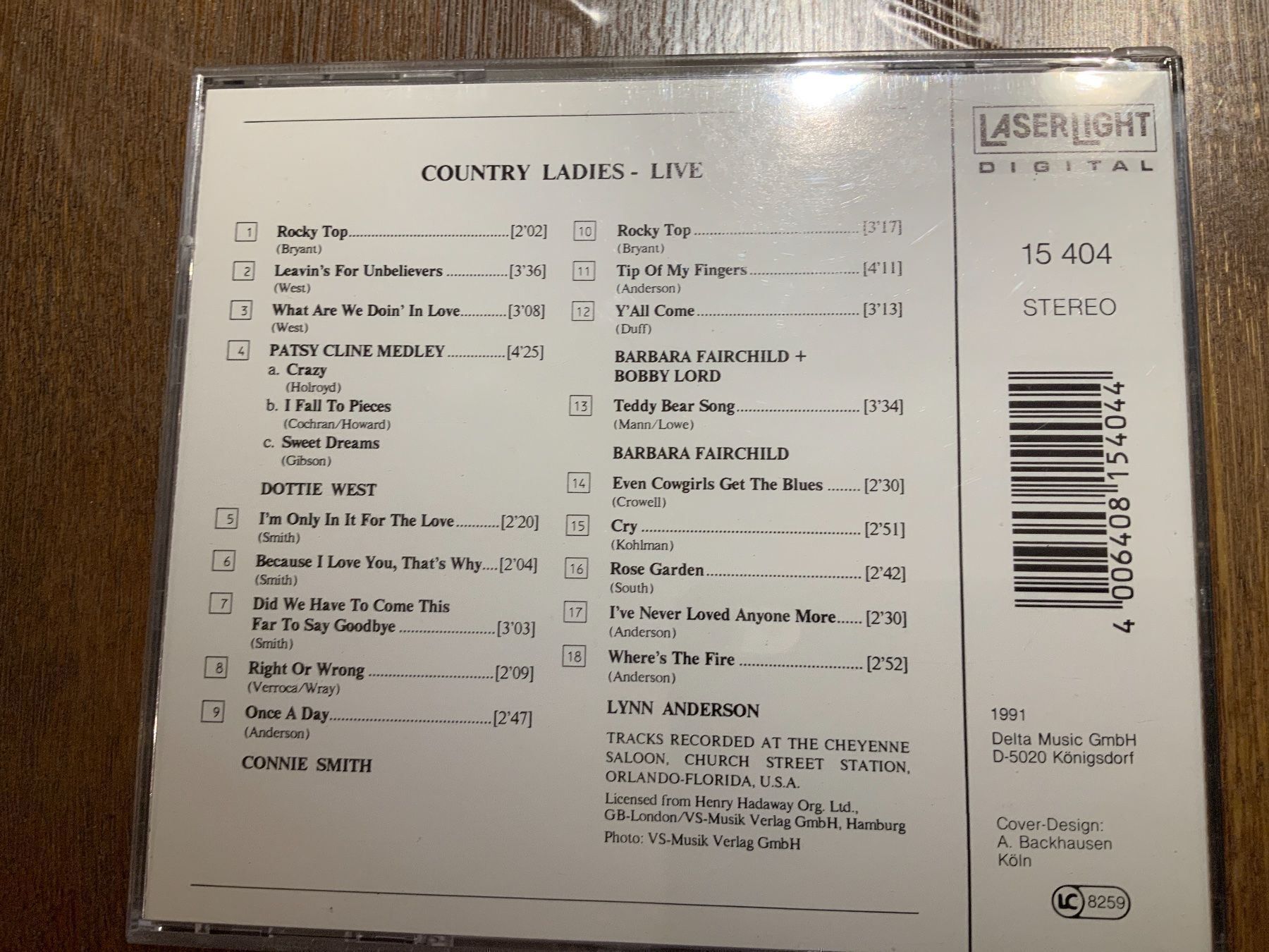 CD: Country-Ladies, Live, CD – Usato da Uster venduto da Macita56 1