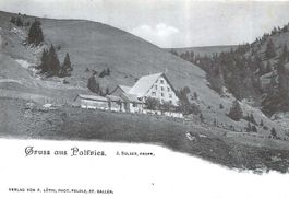 Palfries Berggasthaus Azmoos  SG um 1900 sehr gut erhalten