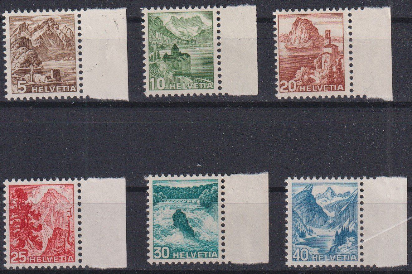 Alle Briefmarken: D67) Satz 285-290, postfrisch – Gebraucht aus Claro von Chanty7