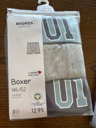 Boxers slip neuf, taille 146 - 152