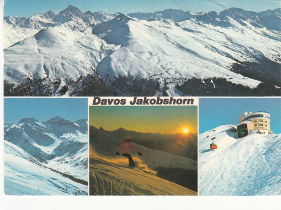 Cartoline postali: Jakobshorn 1982 – Usato da Bürglen TG venduto da StampGraf