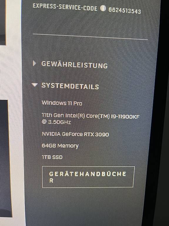 PCs: Alienware Aurora R12 Gaming PC RTX 3090 – Gebraucht aus Zug von  4