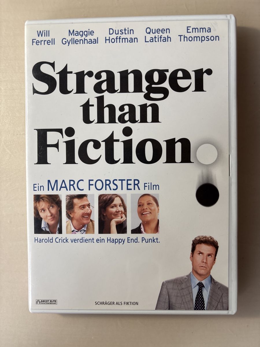Tutti i DVDs: Stranger Than Fiction DVD - Will Ferrell (0405) – Nuovo (secondo la descrizione) da Ruswil venduto da Slivio_