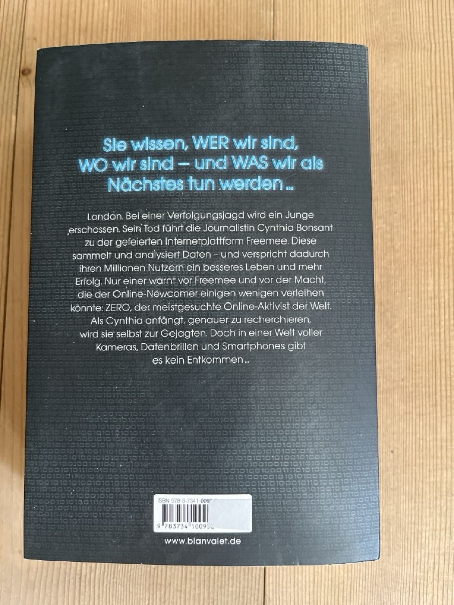 Livres: Zero, Elsberg – D'occasion à Trubschachen par Halde 1