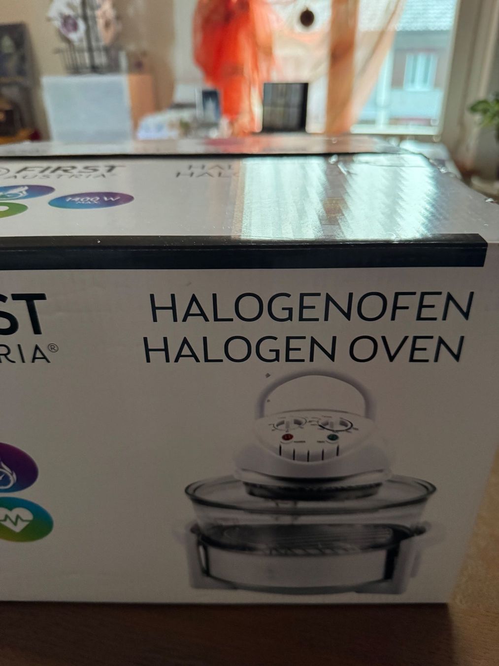 Küchengeräte: Halogenofen FIRST Austria 1400 W – Glasbehälter – Neu (gemäss Beschreibung) aus Thun von domino17 1