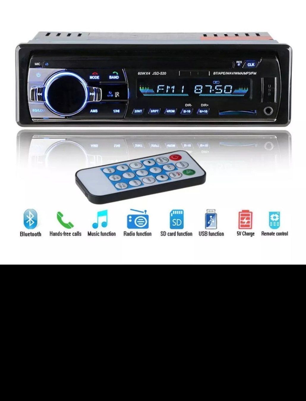 Radio: Auto Radio FM Bluetooth Aux USB – Usato da Arbon venduto da fit_sp2t