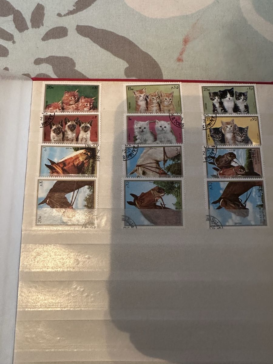 Album: Briefmarkenalbum mit diversen Briefmarken – Usato da Altendorf venduto da Eastwick4 3