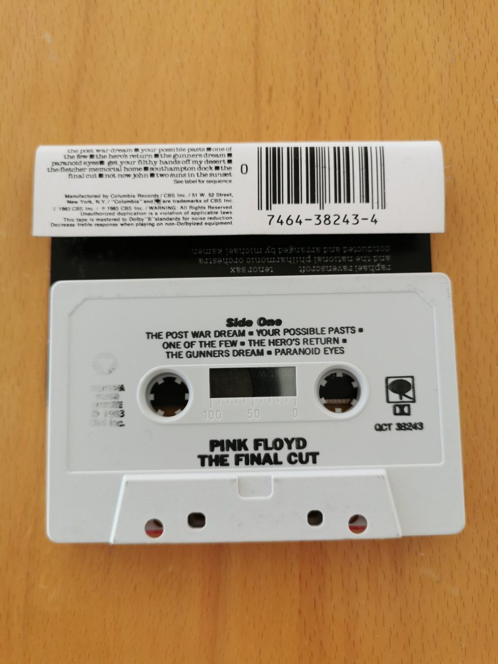 Musicassette: Pink Floyd - The Final Cut - Kassette – Usato da St.Gallen venduto da Tamal0204 1