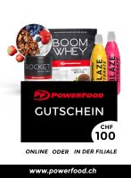 PowerFood - Geschenk Gutschein, CHF 100.-