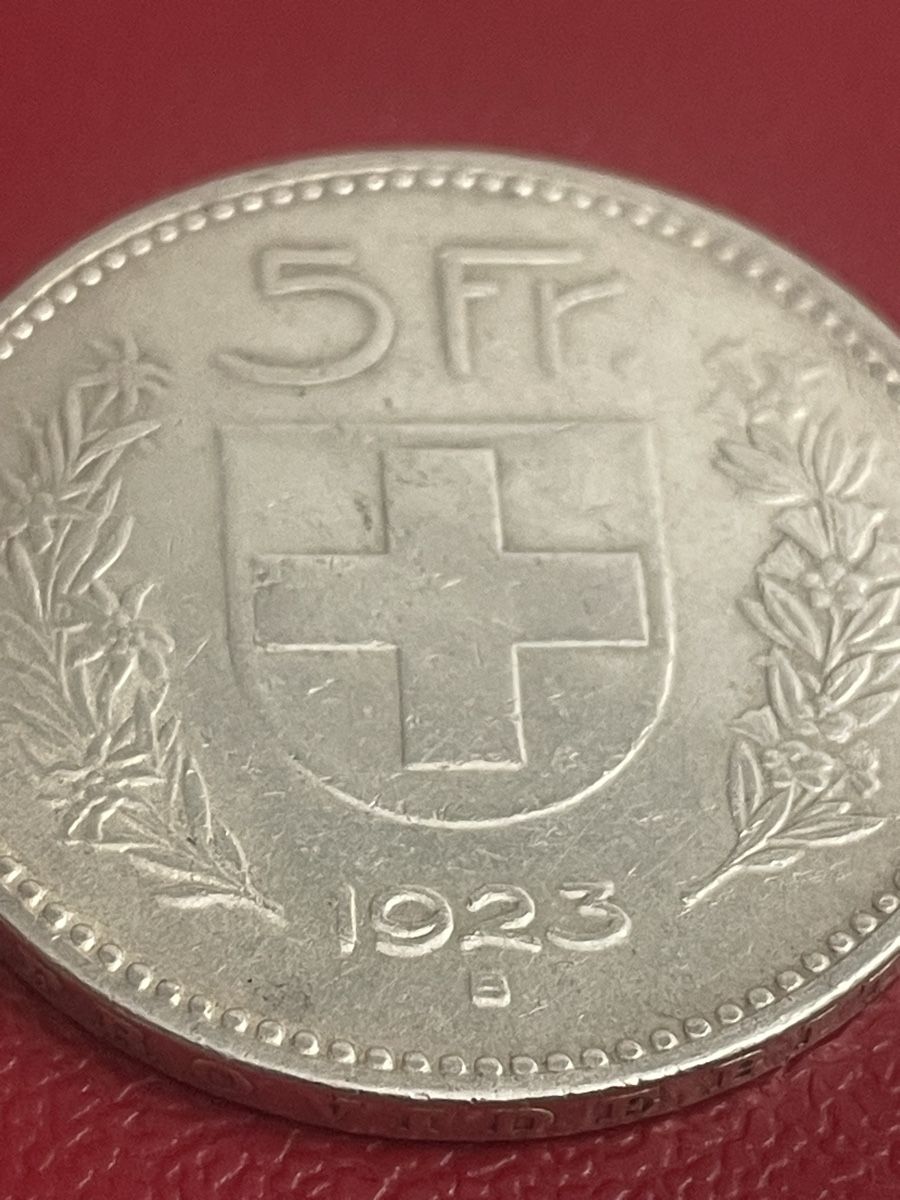 Tutti le monete: 5 Fr. 1923 Silbermünze – Usato da Meilen venduto da Silver-Rules 3