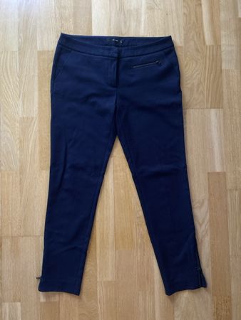 Elegante Hallhuber Hose, Grösse 40, Dunkelblau, Top Zustand!